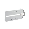 Chain Link Fence Gate DAC 36" Detex Superior Exit Bar Kit with Mounting Plate and Lock Box (Anodized Aluminum) (Panic Bars)