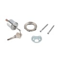 Chain Link Fence Gate DAC 36" Detex Superior Exit Bar Kit with Mounting Plate and Lock Box (Anodized Aluminum) (Panic Bars)