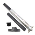 Chain Link DAC Superior Detex 36" Exit Bar Kit w/ Silver Adjustable Mounting Plate and Lock Box - Exit Bar (Stainless Steel)