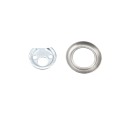 Chain Link DAC Superior Detex 36" Exit Bar Kit w/ Silver Adjustable Mounting Plate and Lock Box - Exit Bar (Stainless Steel)
