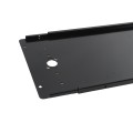 Chain Link Fence Gate DAC 36" Black Detex Superior Alarmed Exit Bar Kit with Mounting Plate and Lock Box (Anodized Aluminum) (Panic Bars)