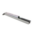 Chain Link Fence Gate DAC 36" Black Detex Superior Alarmed Exit Bar Kit with Mounting Plate and Lock Box (Anodized Aluminum) (Panic Bars)