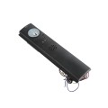 Chain Link Fence Gate DAC 36" Black Detex Superior Alarmed Exit Bar Kit with Mounting Plate and Lock Box (Anodized Aluminum) (Panic Bars)