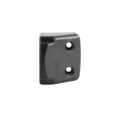 Chain Link Fence Gate DAC 36" Black Detex Superior Alarmed Exit Bar Kit with Mounting Plate and Lock Box (Anodized Aluminum) (Panic Bars)