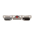 Chain Link Fence Gate DAC 36" Black Detex Superior Alarmed Exit Bar Kit with Mounting Plate and Lock Box (Anodized Aluminum) (Panic Bars)