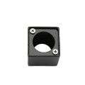 Chain Link Fence Gate DAC 36" Black Detex Superior Alarmed Exit Bar Kit with Adjustable Mounting Plate & Lock Box (Anodized Aluminum) (Exit Bar)