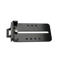 Chain Link Fence Gate DAC 36" Black Detex Superior Alarmed Exit Bar Kit with Adjustable Mounting Plate & Lock Box (Anodized Aluminum) (Exit Bar)