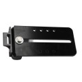 Chain Link Fence Gate DAC 36" Black Detex Superior Alarmed Exit Bar Kit with Adjustable Mounting Plate & Lock Box (Anodized Aluminum) (Exit Bar)