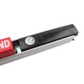 Chain Link Fence Gate DAC 36" Black Detex Superior Alarmed Exit Bar Kit with Adjustable Mounting Plate & Lock Box (Anodized Aluminum) (Exit Bar)