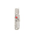 Chain Link DAC 48" Black Detex Superior Alarmed Exit Bar Kit with Adjustable Mounting Plate & Lock Box (Anodized Aluminum)