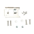 Chain Link Fence Gate DAC 36" Detex Superior Alarmed Exit Bar Kit with Mounting Plate and Lock Box (Anodized Aluminum)