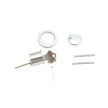 Chain Link Fence Gate DAC 36" Detex Superior Alarmed Exit Bar Kit with Mounting Plate and Lock Box (Anodized Aluminum)