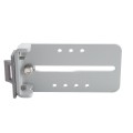 Chain Link Fence Gate DAC 36" Detex Superior Alarmed Exit Bar Kit with Adjustable Mounting Plate & Lock Box (Anodized Aluminum) (Exit Bar)