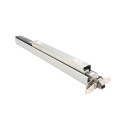 Chain Link Fence Gate DAC 36" Detex Superior Alarmed Exit Bar Kit with Adjustable Mounting Plate & Lock Box (Anodized Aluminum) (Exit Bar)