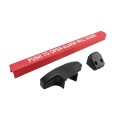 Chain Link Fence Gate DAC 48" Detex Superior Alarmed Exit Bar Kit with Adjustable Mounting Plate & Lock Box (Anodized Aluminum)