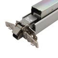 Chain Link Fence Gate DAC 48" Detex Superior Alarmed Exit Bar Kit with Adjustable Mounting Plate & Lock Box (Anodized Aluminum)