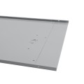 Chain Link Fence Gate DAC 48" Detex Superior Alarmed Exit Bar Kit with Adjustable Mounting Plate & Lock Box (Anodized Aluminum)