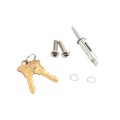 Chain Link DAC Lever Handle With Storeroom Function For Detex Bar (Black) (Panic Bars)