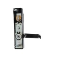Chain Link DAC Lever Handle With Storeroom Function For Detex Bar (Black) (Panic Bars)