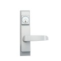 Chain Link DAC Lever Handle With Storeroom Function For Detex Bar (Silver)