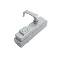 Chain Link DAC Lever Handle With Storeroom Function For Detex Bar (Silver)