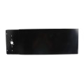 Chain Link Fence Gate DAC 36" Black Detex Superior Exit Bar Kit with Mounting Plate and Lock Box (Anodized Aluminum)