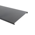 Chain Link Fence Gate DAC 36" Black Detex Superior Exit Bar Kit with Mounting Plate and Lock Box (Anodized Aluminum)