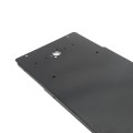 Chain Link Fence Gate DAC 36" Black Detex Superior Exit Bar Kit with Mounting Plate and Lock Box (Anodized Aluminum)