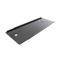 Chain Link Fence Gate DAC 36" Black Detex Superior Exit Bar Kit with Mounting Plate and Lock Box (Anodized Aluminum)