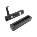 Chain Link Black DAC Electrified Control Trim for Detex Bar - Right Handed
