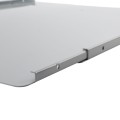 Chain Link DAC 24" Adjustable Mounting Plate (Silver) (Panic Bars)