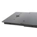 Chain Link DAC 12" Universal Adjustable Mounting Plate For Panic Exits (Black) (Panic Bars)