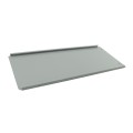 Chain Link DAC 12" Undrilled Universal Adjustable Mounting Plate For Panic Exits (Silver)