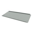 Chain Link DAC 12" Undrilled Universal Adjustable Mounting Plate For Panic Exits (Silver)