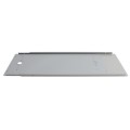 Chain Link DAC 12" Universal Adjustable Mounting Plate For Panic Exits (Silver)