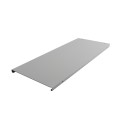 Chain Link DAC 12" Universal Adjustable Mounting Plate For Panic Exits (Silver)
