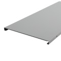 Chain Link DAC 12" Universal Adjustable Mounting Plate For Panic Exits (Silver)