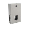 Chain Link DAC Gate and Lock Box for Combination Lock and Lever Handle 
