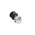 Chain Link 2 1/2" [2 3/8" OD] Round Post x 1 5/8" Round Gate Frame Premium Nylon Mini Cantilever Roller w/ Safety Cover for Sliding Gates (Galvanized Pressed Steel)