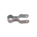 Chain Link 2" [1 7/8" OD] Industrial Drop Rod Guide to Secure Double Gates - Drop Bar (Galvanized Pressed Steel)