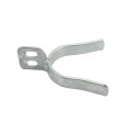 Chain Link 2 1/2" [2 3/8" OD] Drop Fork Latch - Gate Fork Latch (Galvanized Pressed Steel)