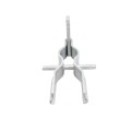 Chain Link 1 5/8" Industrial Drop Fork w/ Pin - Gate Fork Latch (Pressed Steel)
