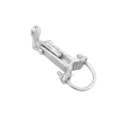 Chain Link 1 5/8" or 2" [1 7/8" OD] Duckbill Gate Holdback - Gate Keeper (Malleable Steel)