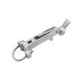 Chain Link 1 5/8" or 2" [1 7/8" OD] Duckbill Gate Holdback - Gate Open Keeper (Malleable Steel) (Other)