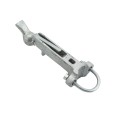 Chain Link 1 5/8" or 2" [1 7/8" OD] Duckbill Gate Holdback - Gate Open Keeper (Malleable Steel) (Other)