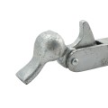 Chain Link 1 5/8" or 2" [1 7/8" OD] Duckbill Gate Holdback - Gate Open Keeper (Malleable Steel) (Other)