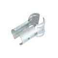 Chain Link 1 3/8" x 1 3/8" End Rail Clamp - Rail Band, T Clamp (Galvanized Steel)