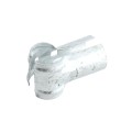 Chain Link 1 3/8" x 1 3/8" End Rail Clamp - Rail Band, T Clamp (Galvanized Steel)