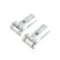 Chain Link 1 3/8" x 1 3/8" End Rail Clamp - Rail Band, T Clamp (Galvanized Steel)