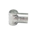 Chain Link 1 5/8" x 1 5/8" End Rail Clamp - Rail Band, T Clamp (Galvanized Steel)